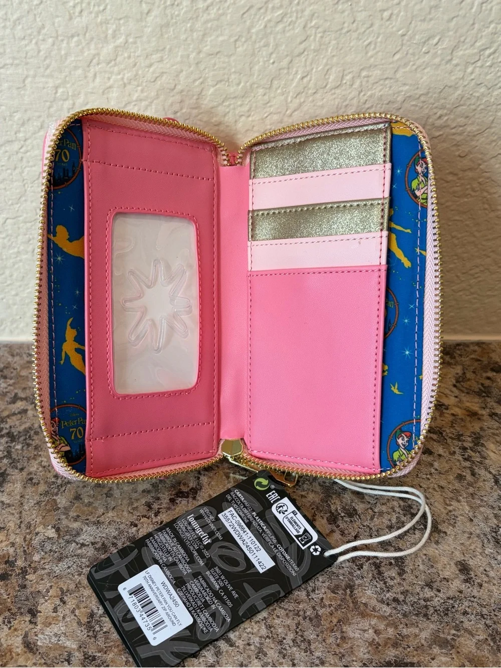 ✨LF Disney Peter Pan 70th Anniversary Wallet